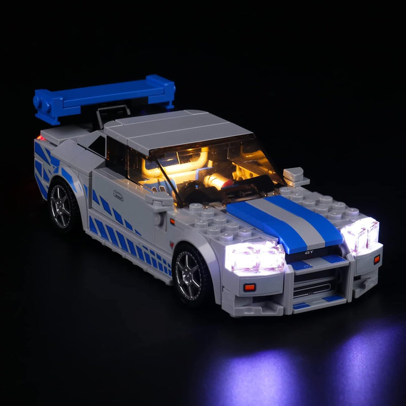 Led Licht Set Kompatibel mit Lego Nissan Skyline GT-R, Dekorationsbeleuchtungsset Compatible with Le