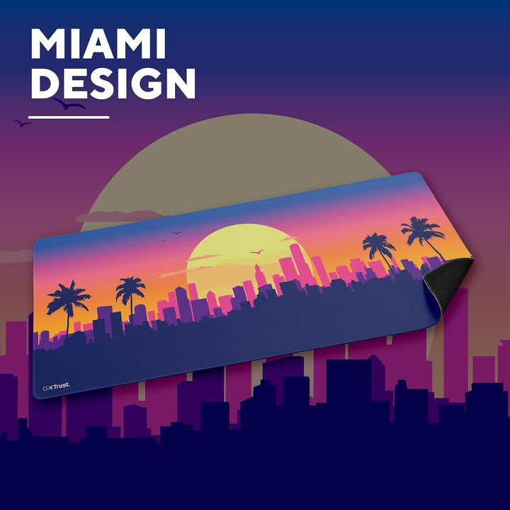 GXTrust Gaming Mauspad XXL 900 x 400mm, Miami Orange