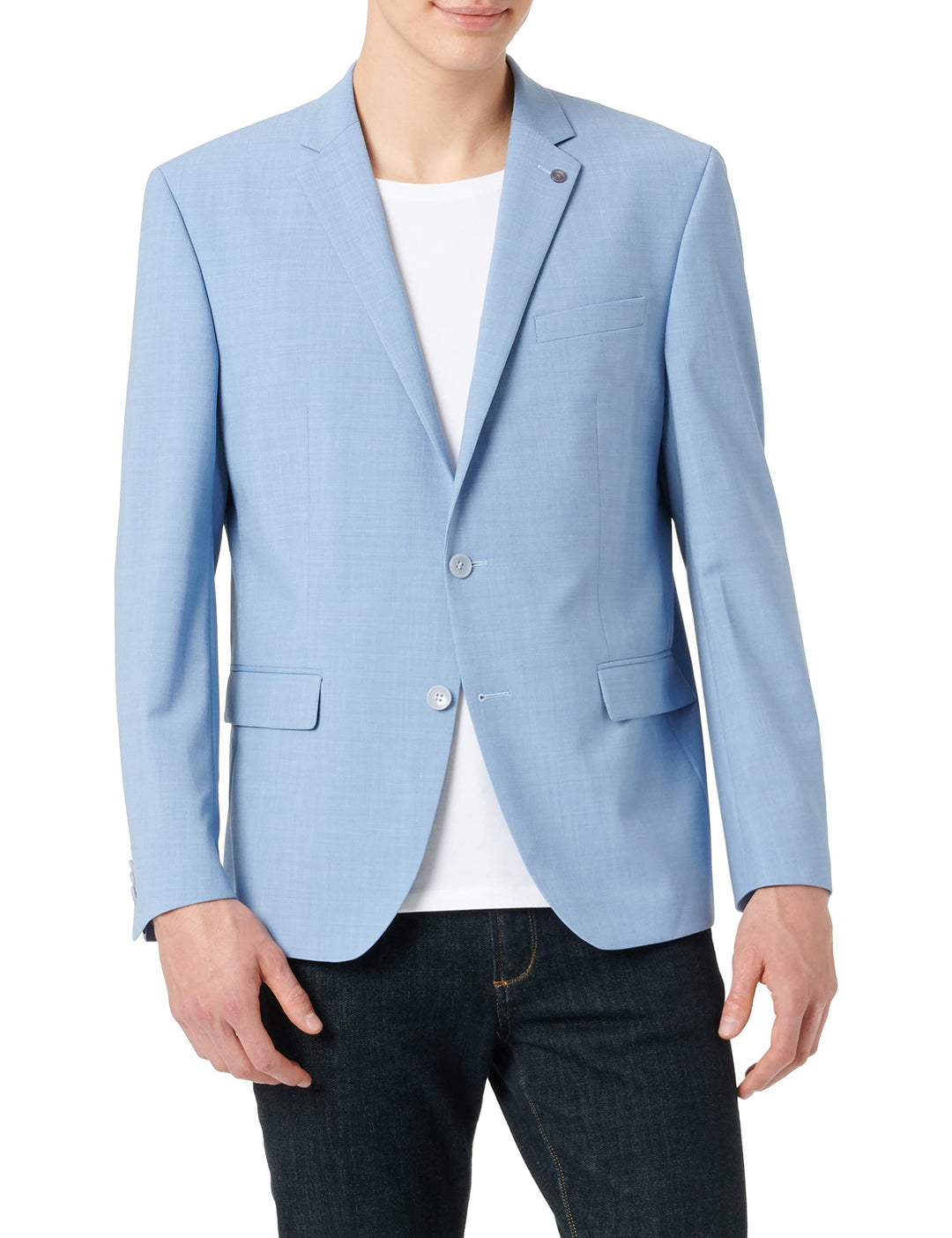 Daniel Hechter - Modern Fit - Herren Baukasten Sakko in grau oder blau (100105-S40201) 24 Ice Blue (