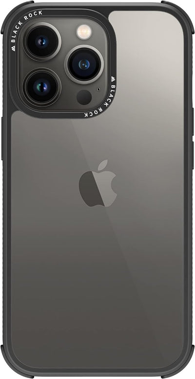 Black Rock - Hülle Robust Transparent Case Passend für Apple iPhone 13 Pro I Handyhülle Transparent,