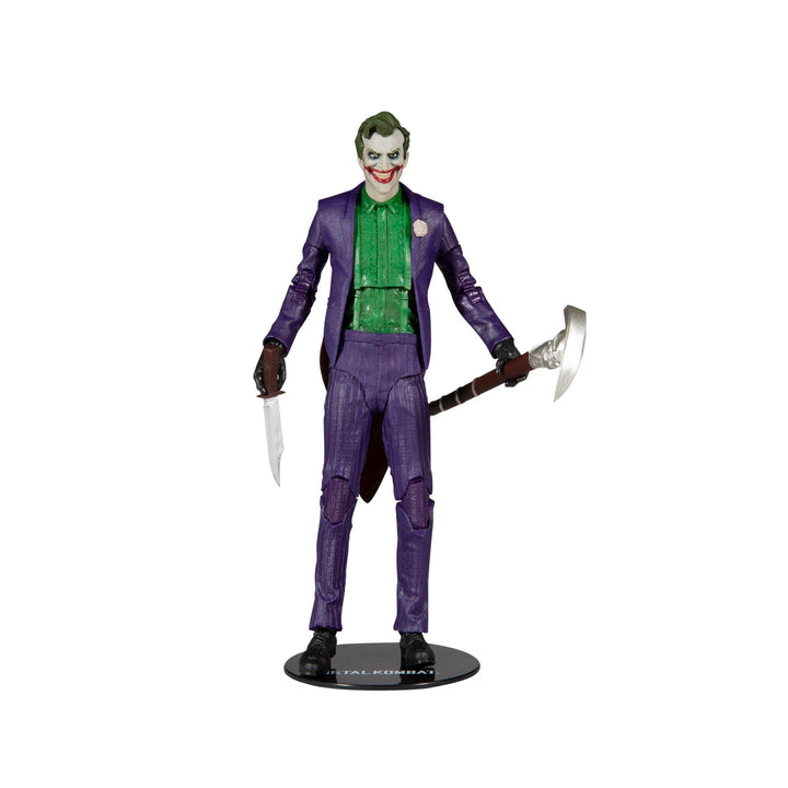 McFarlane Toys, 17,8 cm The Joker Mortal Kombat 11 Figur mit 22 beweglichen Teilen, Sammelfigur Mort