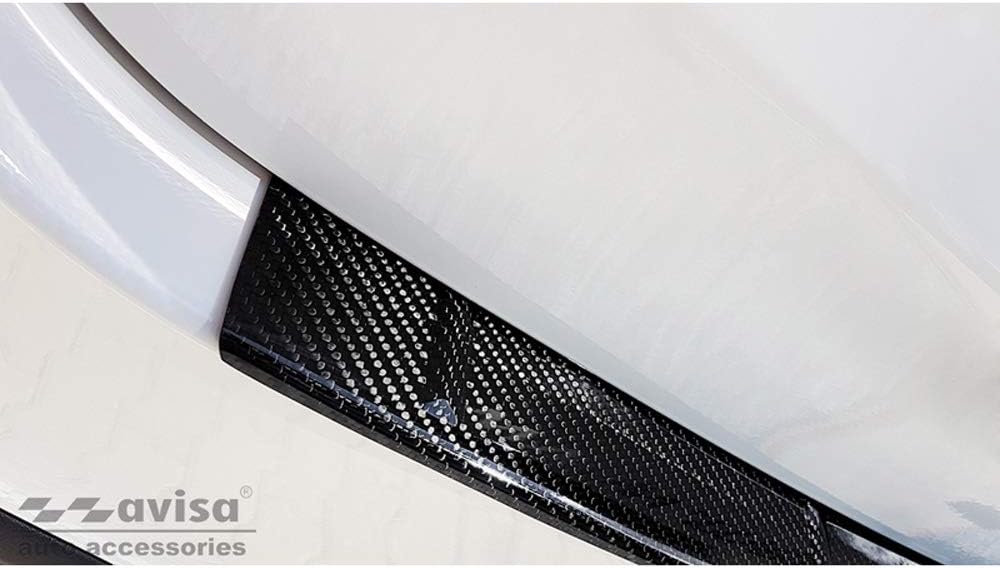 Avisa Echtes 3D Karbon Heckstossstangenschutz kompatibel mit Mercedes GLE II (W167) 2019- inkl. 53 A