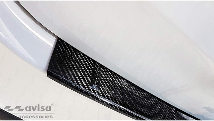 Avisa Echtes 3D Karbon Heckstossstangenschutz kompatibel mit Mercedes GLE II (W167) 2019- inkl. 53 A