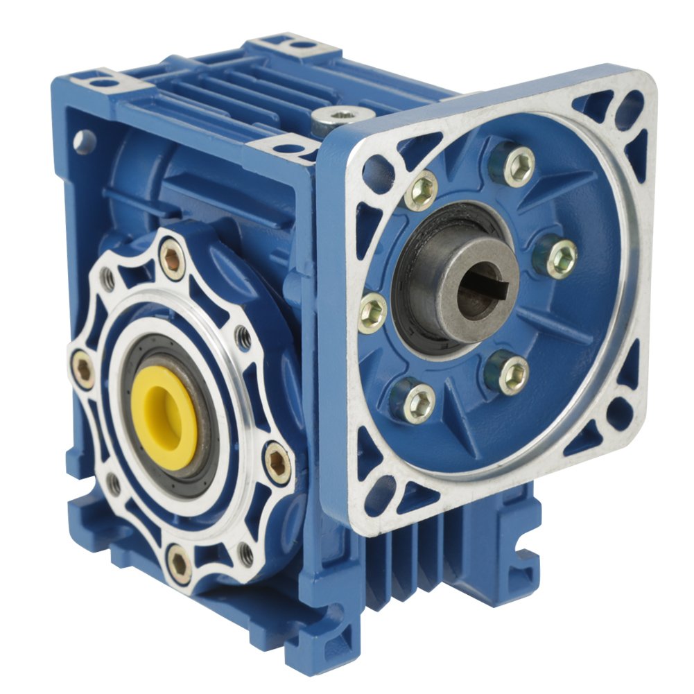 Walfront DC 120W 5D120GN-RV40 Schneckengetriebe Motor mit Selbstverriegelung Drehzahl einstellbar CW