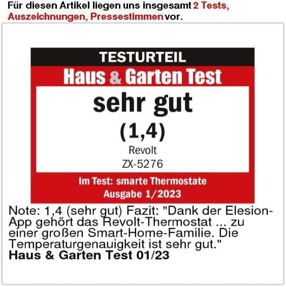 revolt Heizkörperthermostat: Programmierbares Heizkörper-Thermostat mit Bluetooth, App, LED-Display