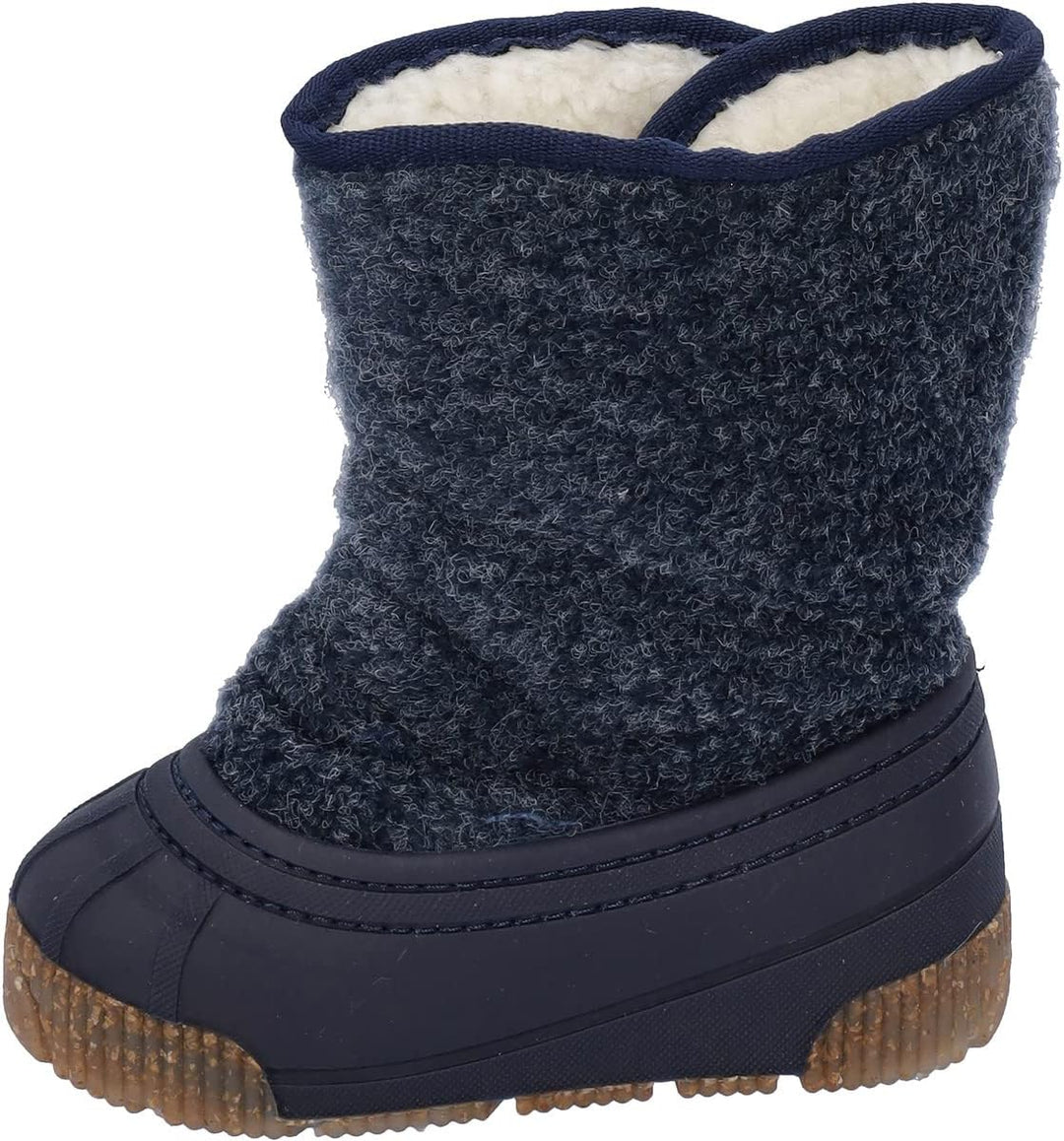 CMP Unisex Kinder Eco Baby Latu Snowboot Shoes Walking Shoe 26/27 EU Blau B Blue Mel, 26/27 EU Blau