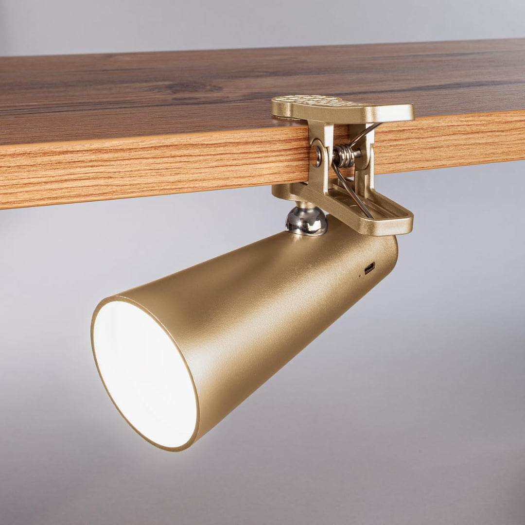 SONNENKERZE 5 IN 1 LED AKKU-MULTIFUNKTIONSLAMPE DIMMBAR TISCHLEUCHTE STANDLEUCHTE TASCHENLAMPE CLIPL