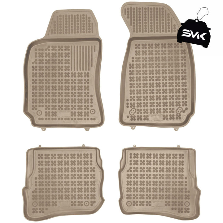 SMK Beige Auto fussmatten gummimatten passt für Volkswagen Passat B5 1996-2005 fussmatten Auto für a