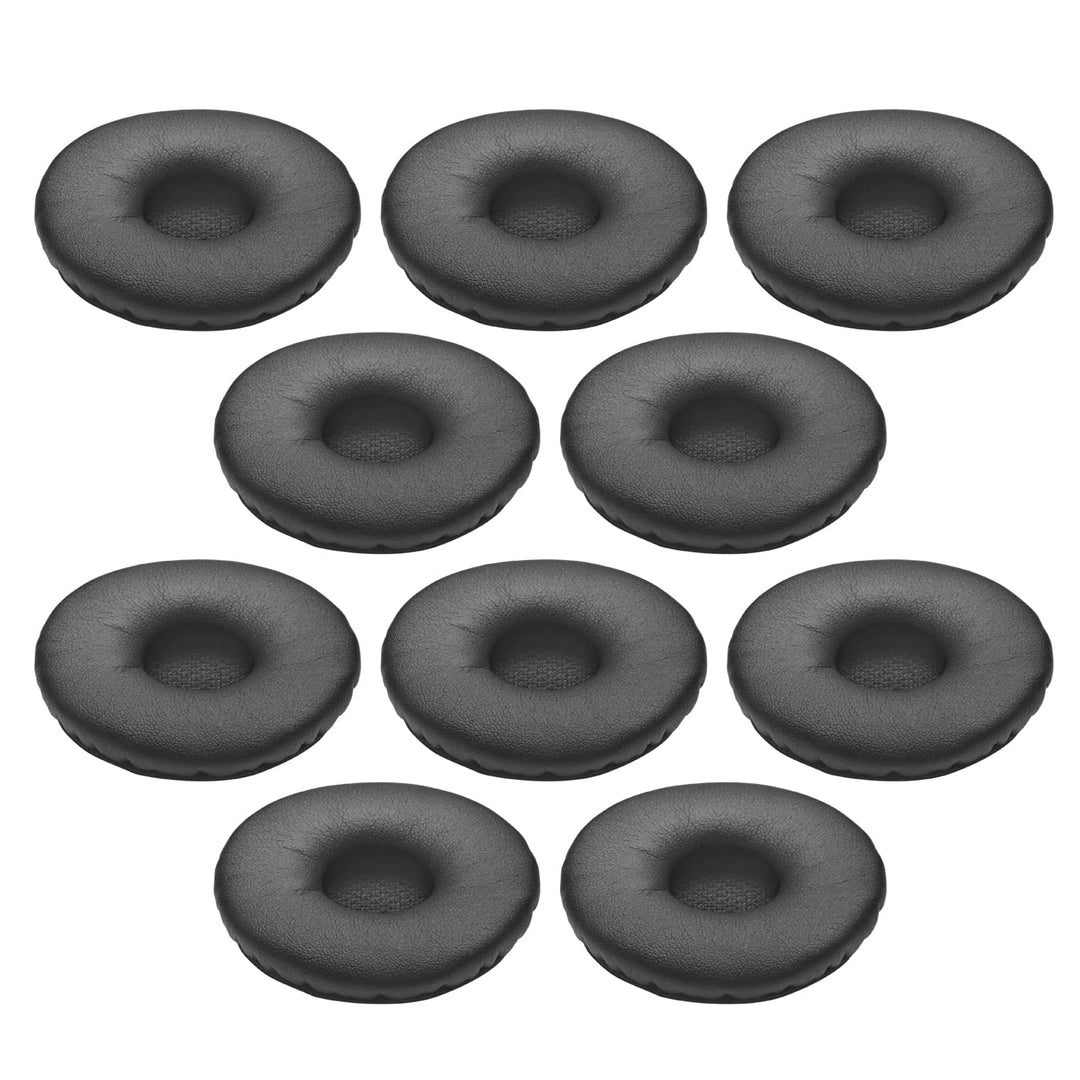 Jabra Kunstleder-Ohrkissen (Grösse: L) für Contact-Center-Kabel-Headset Biz 2400, Packung mit 10 Stü