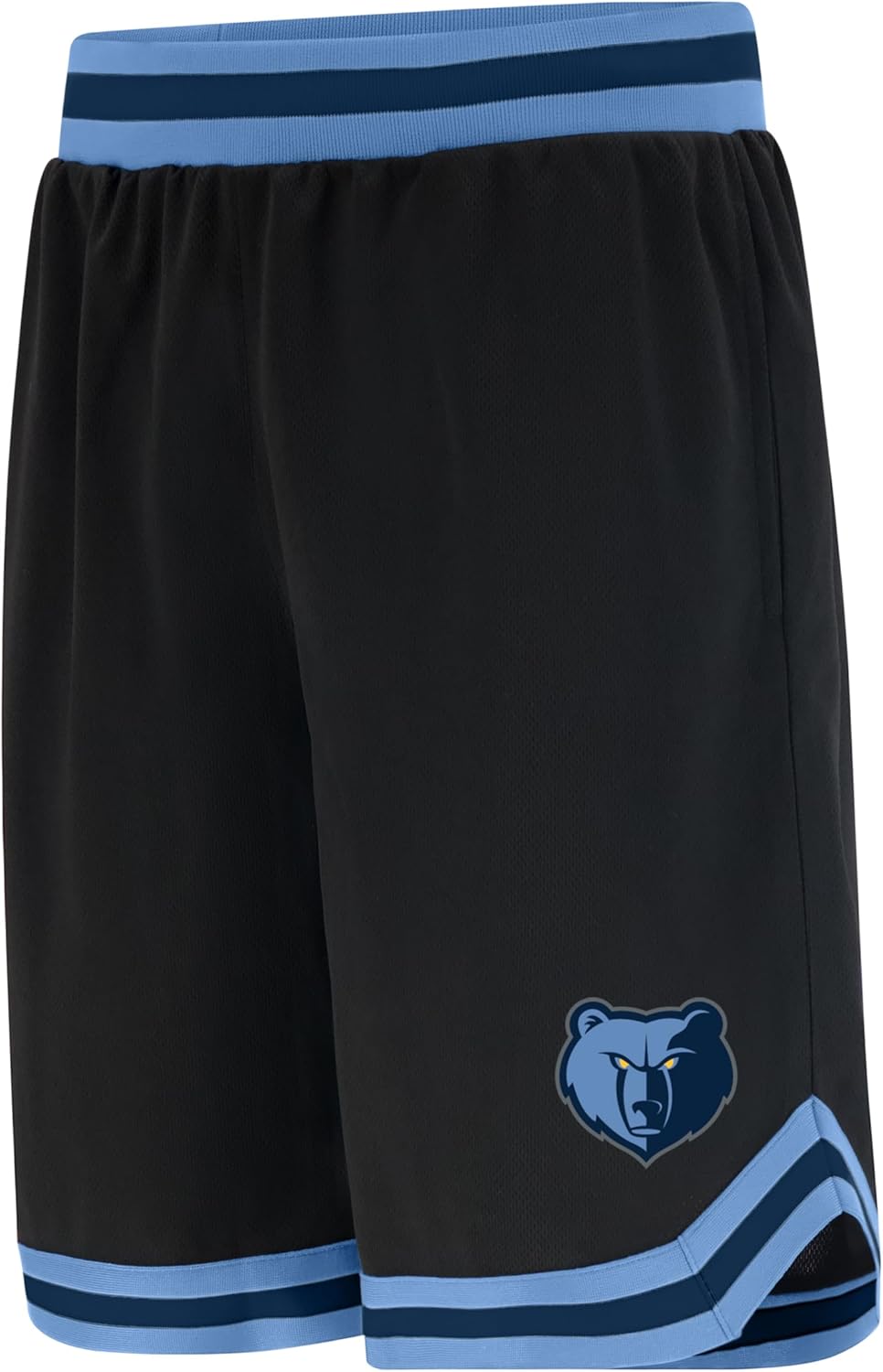 UNK Herren NBA Woven Team Logo Poly Mesh Basketball Shorts Memphis Grizzlies L, Memphis Grizzlies L