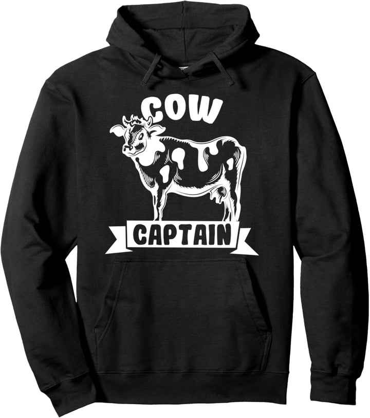 Landwirt Bauernhof Kuh Kapitän - Landwirtschaft Bauer Pullover Hoodie
