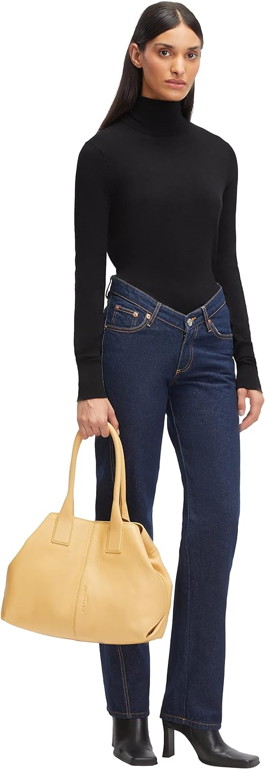 Liebeskind Damen Kodiaq Chelsea Shopper M Champagne, Champagne