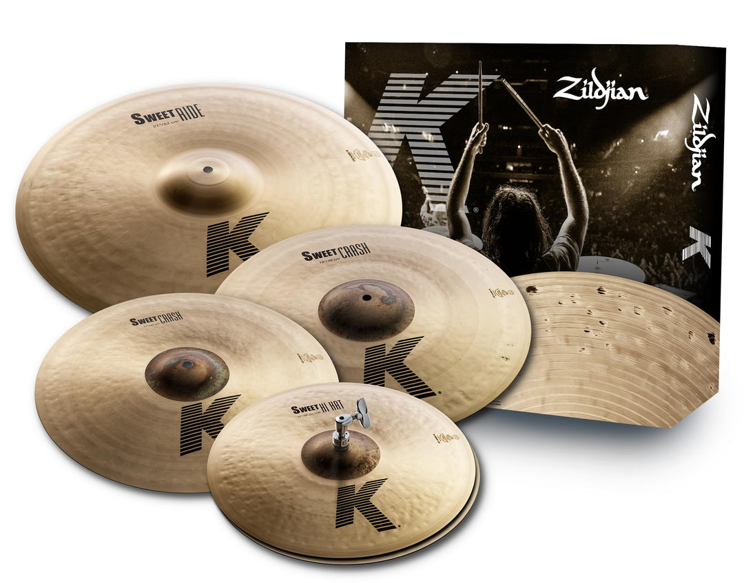 Zildjian K Sweet Becken Set - 15/17/19/21"