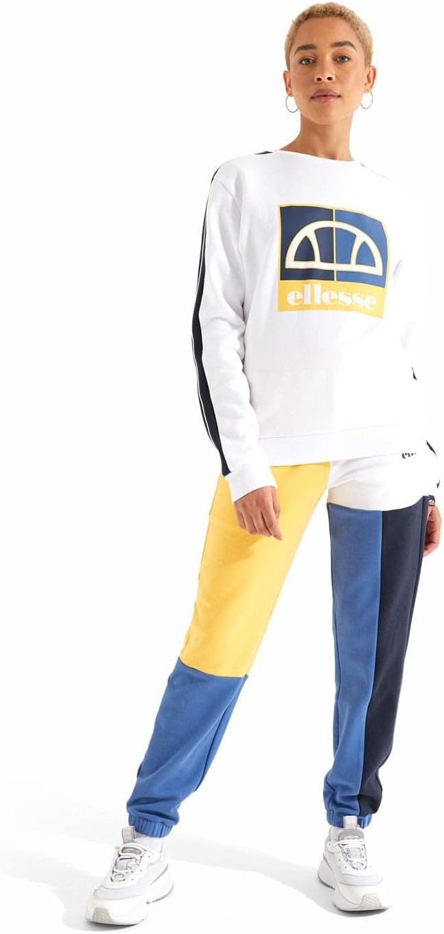 Ellesse Damen Lulci Sweatshirt Sweatshirt L Weiss, L Weiss