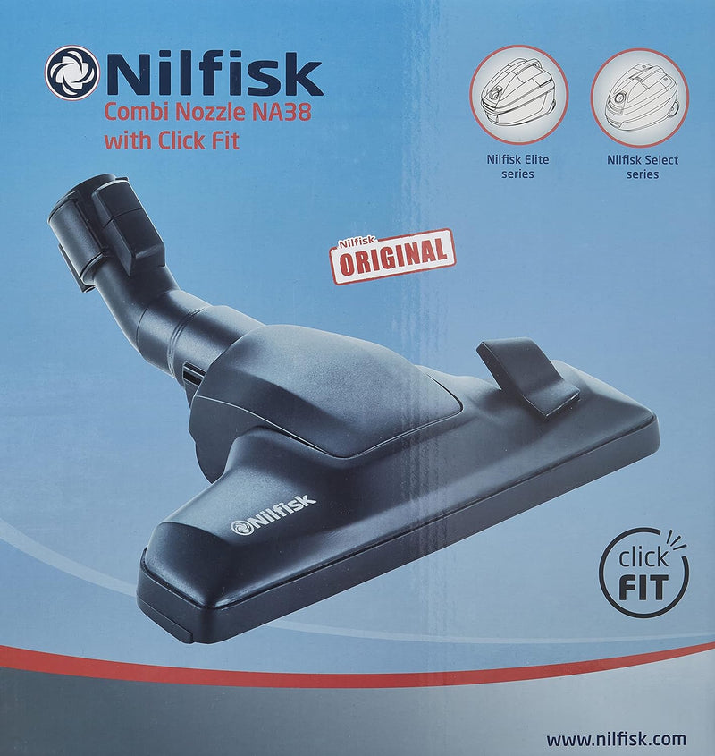 Nilfisk Accessory NA38 Combi Nozzle W Click Kombidüse für Staubsauger, Advance