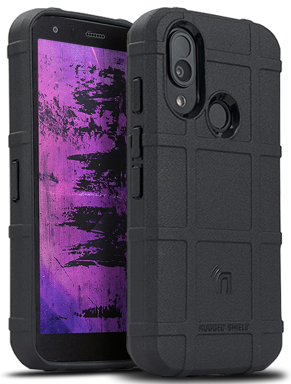 Nakedcellphone Special Ops Tactical Armor Rugged Shield Schutzhülle für CAT S62 PRO Smartphone, Anti