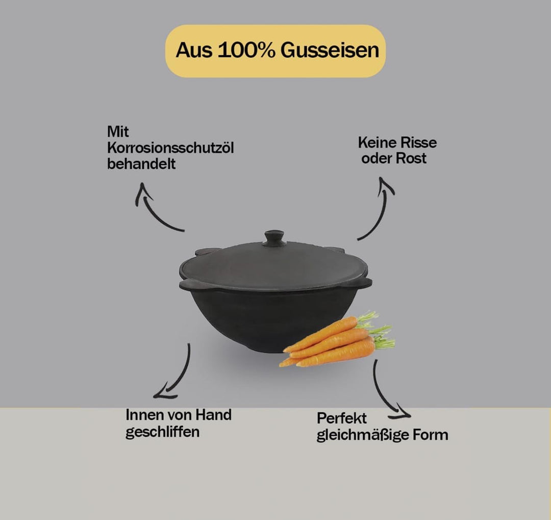 Utschak 10l, Kazan-Ofen, Utschak mit Kasan, Utschak Kasan Ofen, Kazan 10l, учаг, казан, kazan 10l se