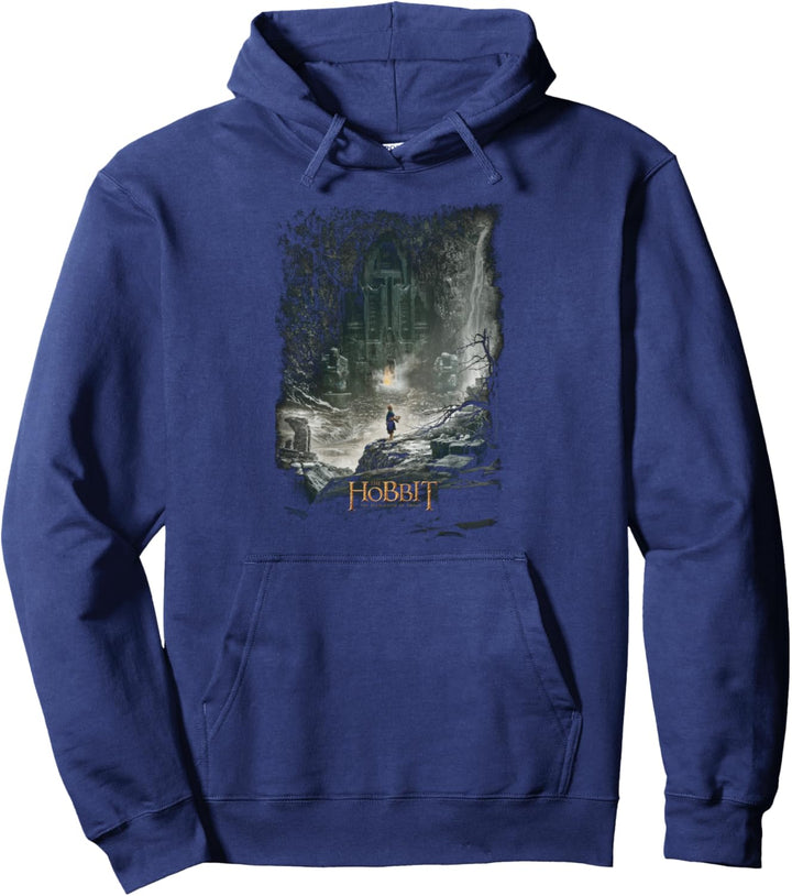 The Hobbit At Smaug's Door Pullover Hoodie