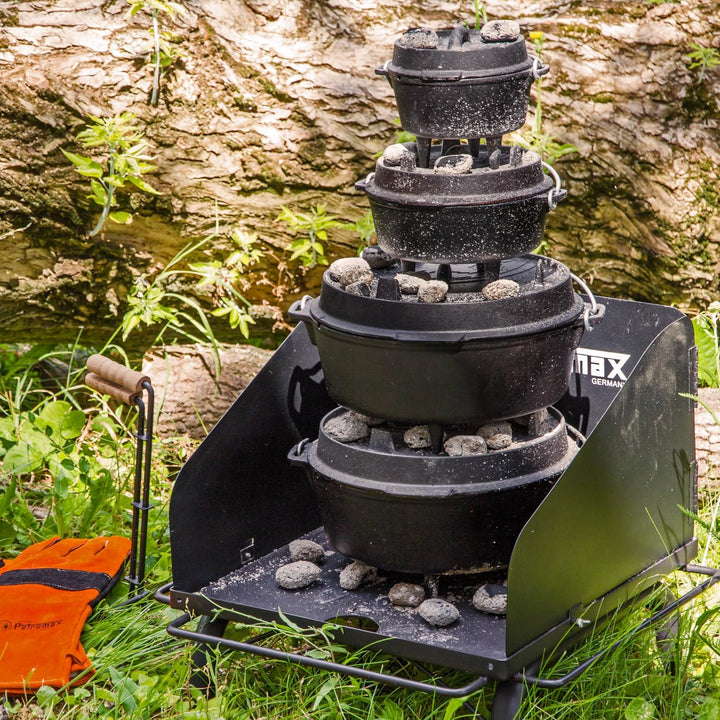 Petromax Feuertopf Tische (FE 45 in schwarz)