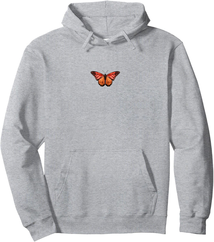 Butterfly Butterflies Botanical Boho Monarch Summer Insect Pullover Hoodie