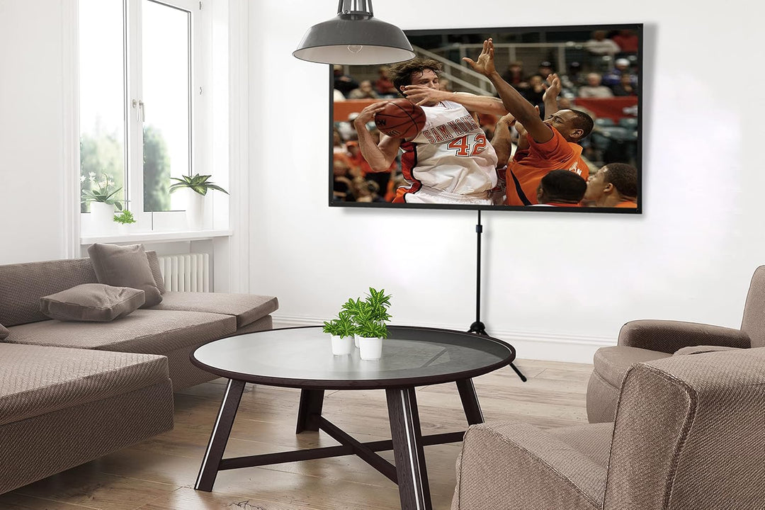 celexon Ultralightweight Stativ-Leinwand 80" | 177x100 cm 16:9 | leichte & kleine tragbare 4K, Full-