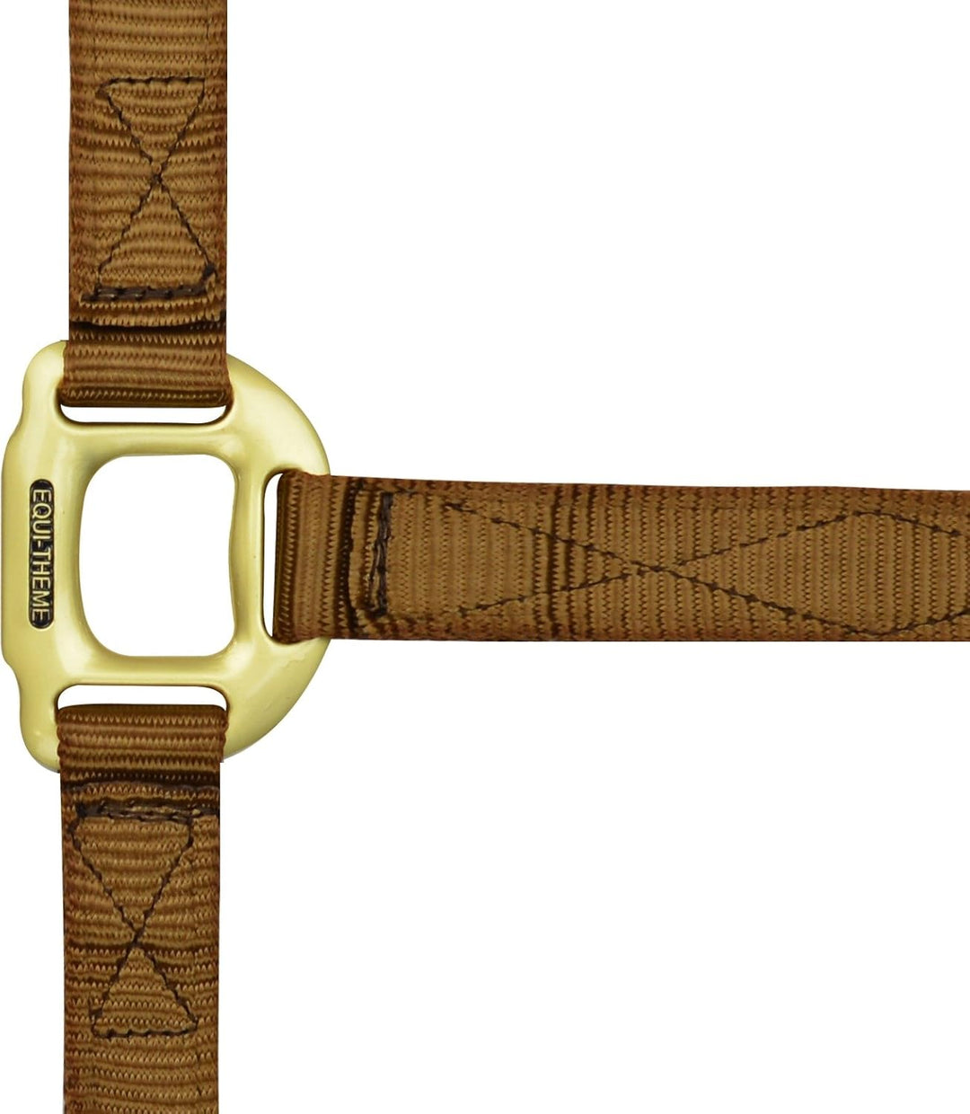 Equi-Theme/Equit'm Halfter Nylon 510099, Unisex, 510099 Einheitsgrösse Braun, Einheitsgr&#xF6;&#xDF;