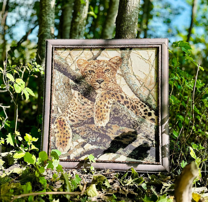 Riolis Leopard Counted Cross Stitch Kit-23.5"X23.5" 10 Count