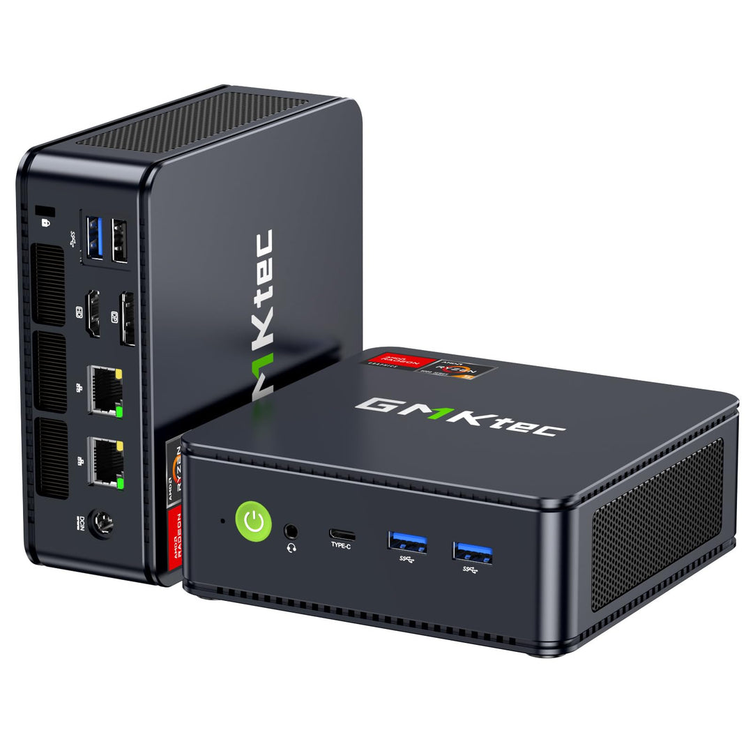 GMKtec Mini PC Ryzen 5 7640HS (stärker 6800H) mit grafikkarte AMD 760M, 16GB DDR5 RAM 512G PCIe3.0 S