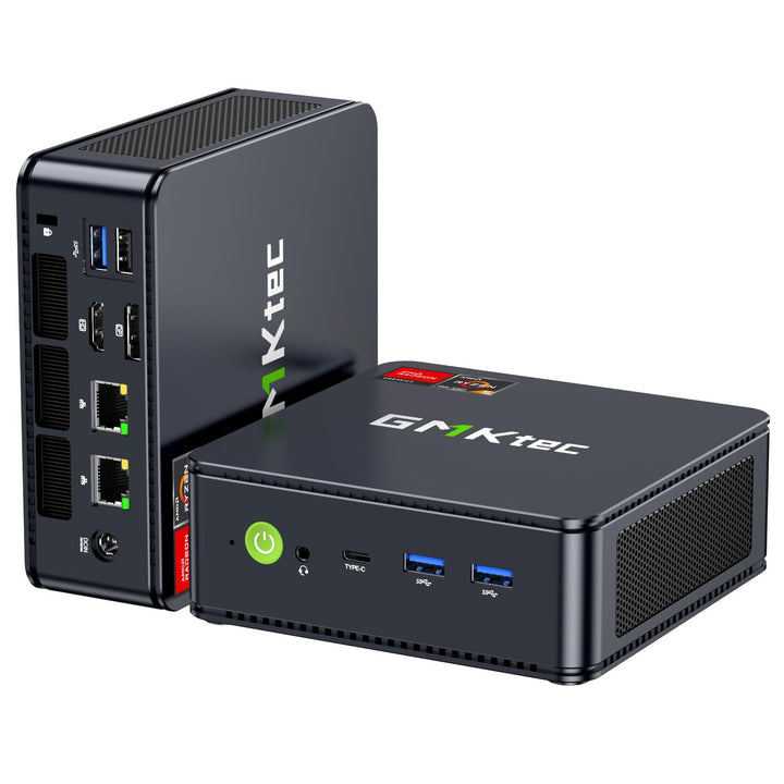 GMKtec Mini PC Ryzen 5 7640HS (stärker 6800H) mit grafikkarte AMD 760M, 16GB DDR5 RAM 512G PCIe3.0 S