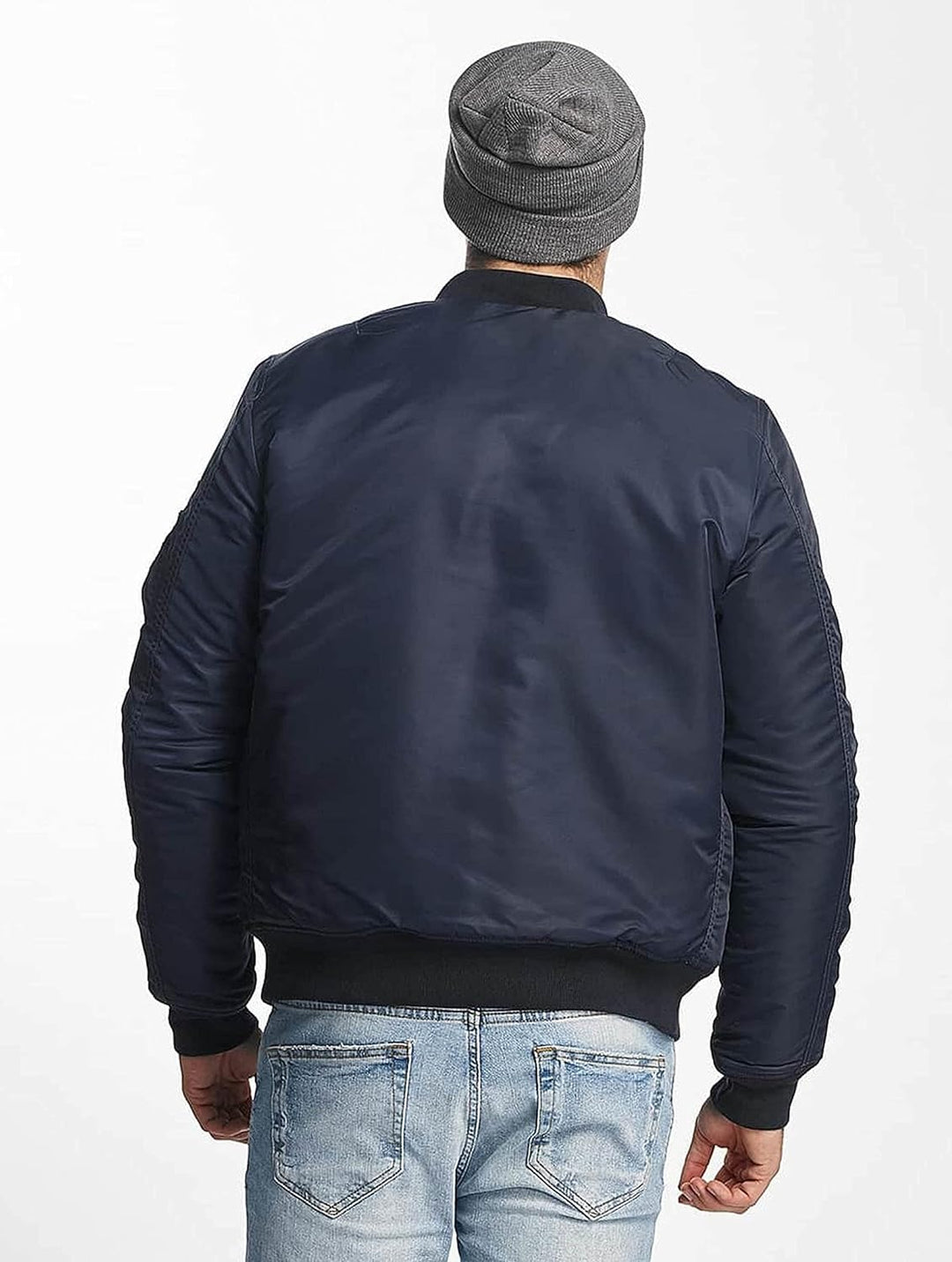Vintage Industries Westford MA1 Jacke (Blue/Black,L)