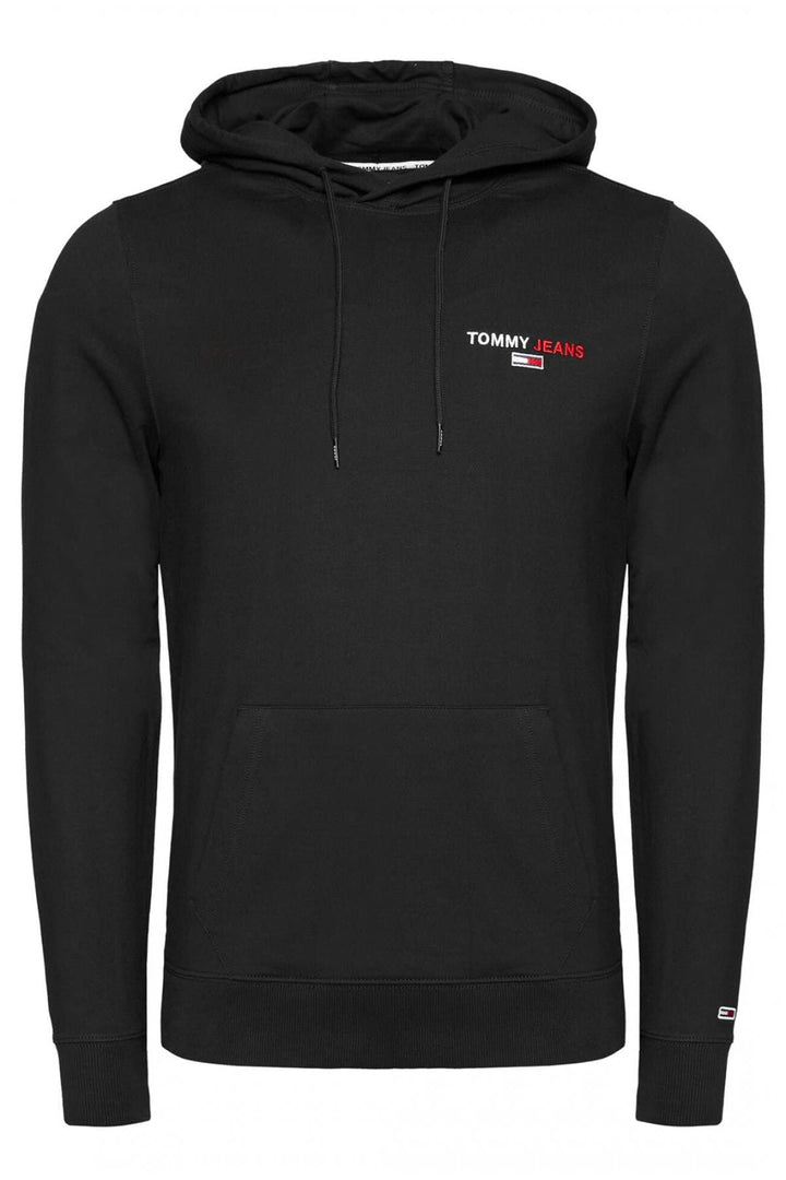Tommy Jeans Herren TJM Tommy Chest Graphic Hoodie Hose M Schwarz, M Schwarz