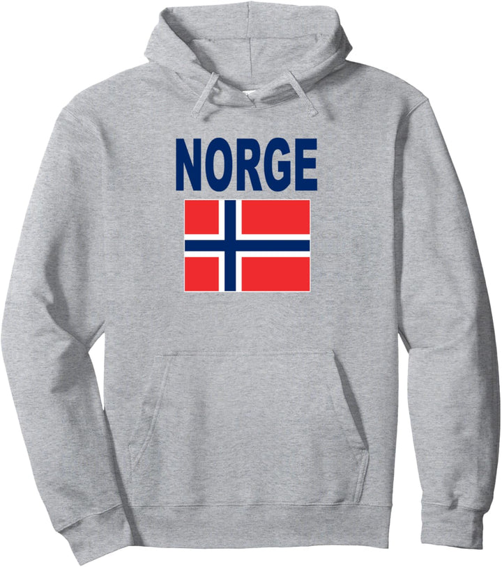 Norwegen Flagge Norge Flagg Norwegische Flaggen Herren Damen Pullover Hoodie