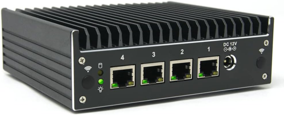 Protectli Vault Pro VP2410-4 Port, Firewall Micro Appliance/Mini PC - Intel Celeron J4125, DDR4 RAM,