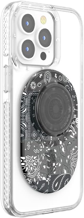 PopSockets: PopGrip für MagSafe - Ausziehbarer Sockel und Griff mit einem Austauschbarem Top für Sma