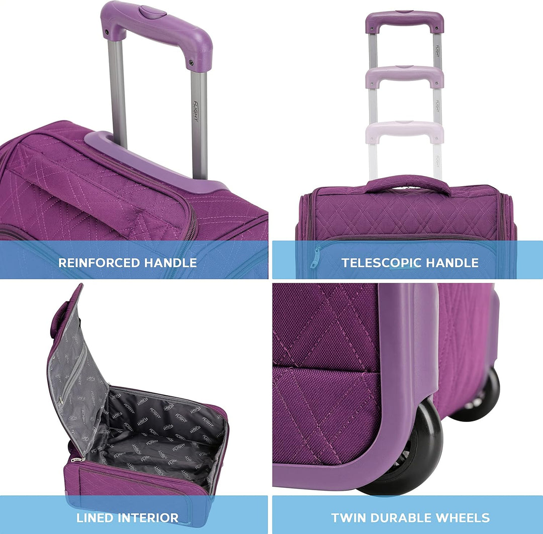 Flight Knight 56x45x25cm easyJet & British Airways Large Carry On Approved & Tested Maximum Size Han