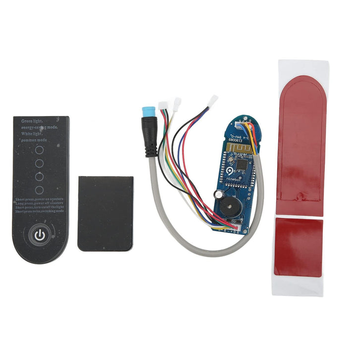 Alomejor Elektroroller Bluetooth Platine Dashboard mit Wasserdichtem Stecker für M365 Scooter Ersetz