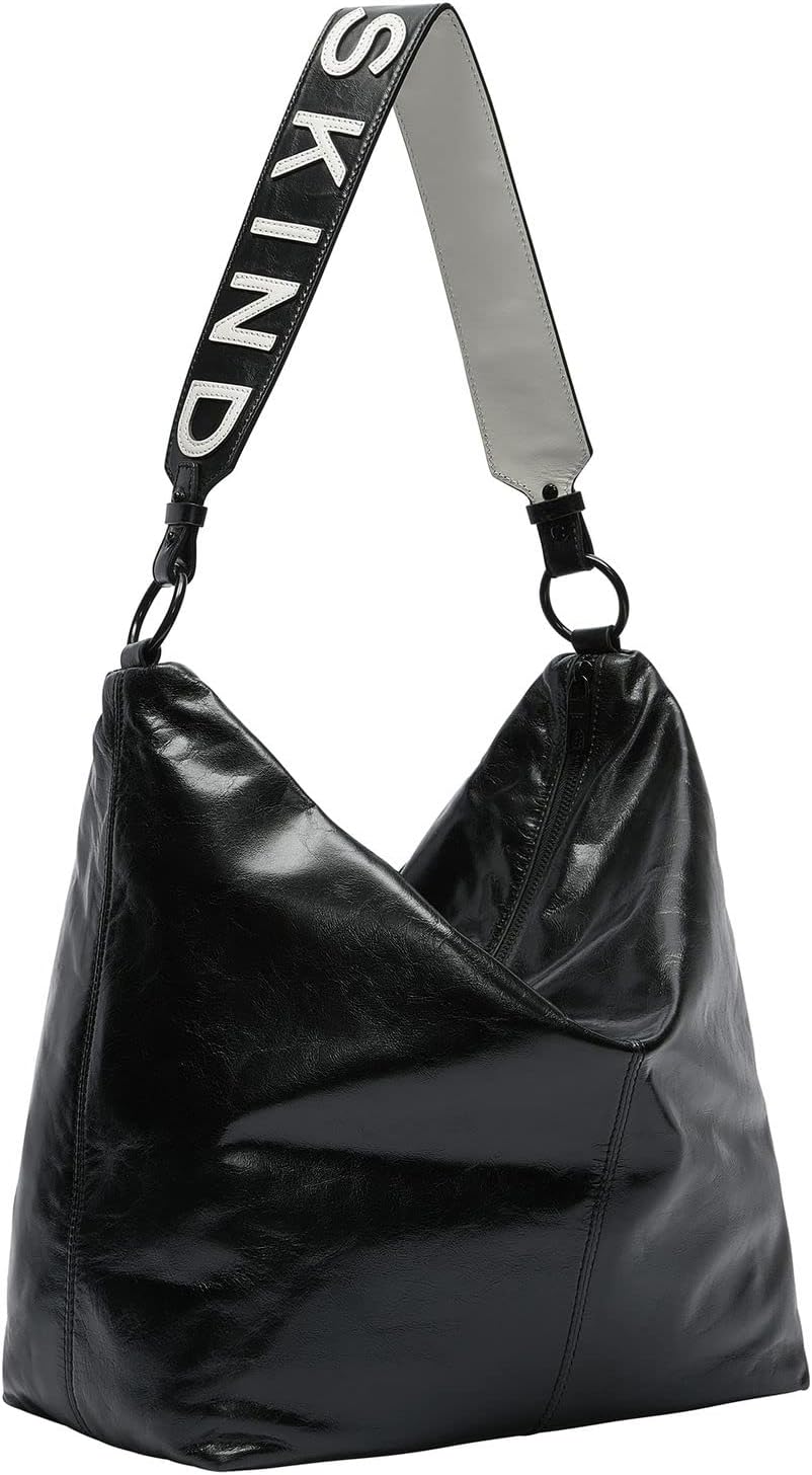 Liebeskind Damen Hobo L Schwarz, Schwarz