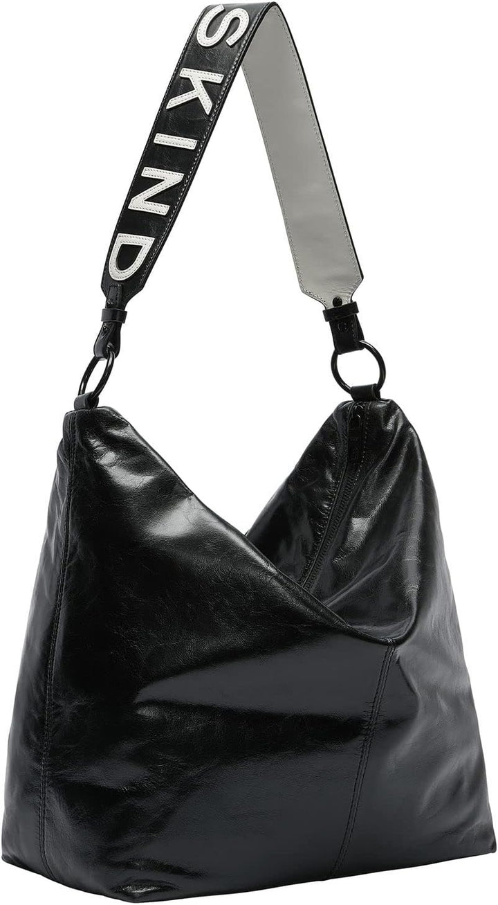 Liebeskind Damen Hobo L Schwarz, Schwarz