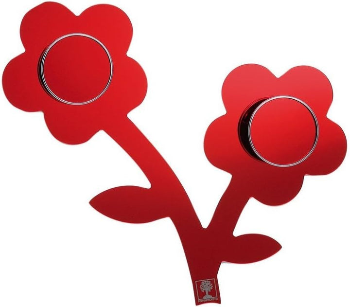 Foppapedretti Appendifiore Wandkleiderbügel, Rot, Rot