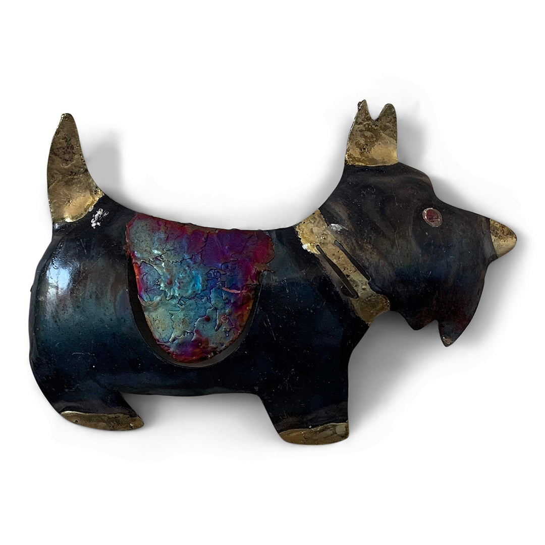 Tumia LAC Wanddekoration aus recyceltem Metall, 20 cm, handgefertigt