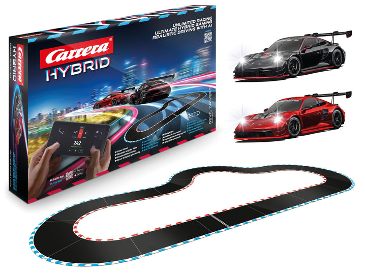 Carrera HYBRID Devil Drivers, Rennspass der neuen Generation, Legendäre Rennboliden Porsche 911 GT3