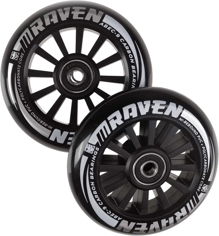 Raven Ersatzräder für Stunt Scooter Roller Evolution Slick Provox Laredo mit Kugellager 2 Stück 100m