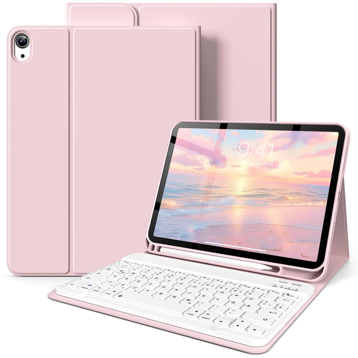 SZPSGC Hülle mit Tastatur für iPad A16 11. /10.Generation 11/10,9 Zoll 2025/2022, Magnetisches Anti-