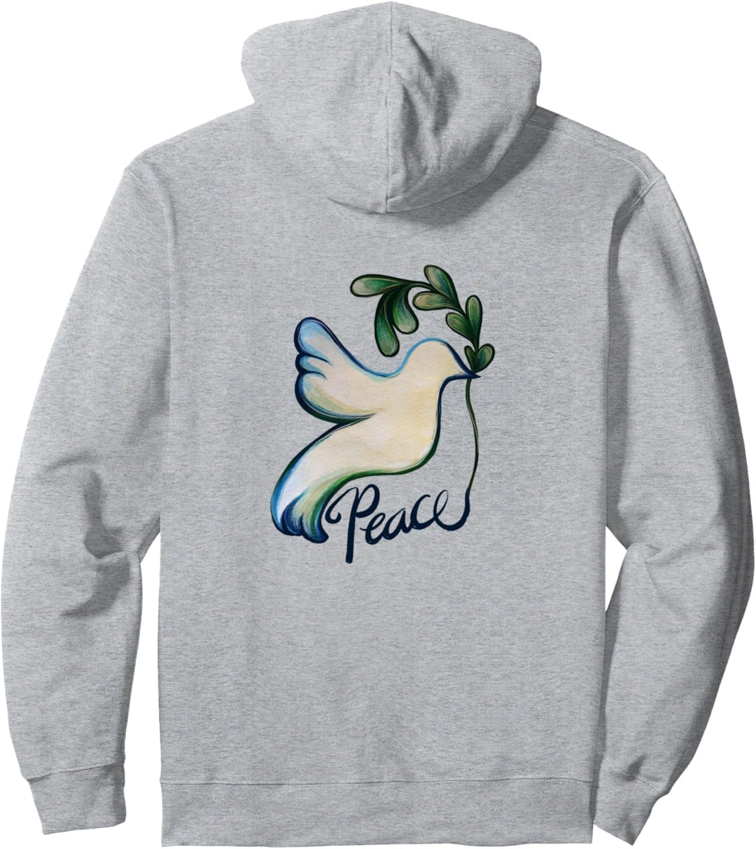 Peace Dove Art World Friedenstauben der Hoffnung und Frieden Pullover Hoodie