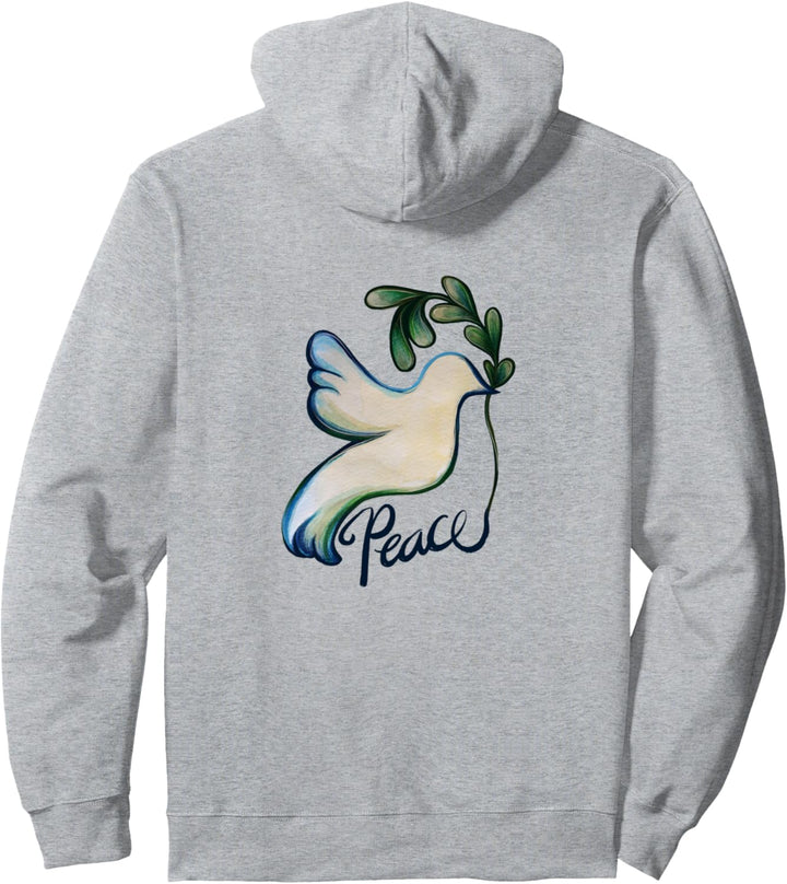 Peace Dove Art World Friedenstauben der Hoffnung und Frieden Pullover Hoodie