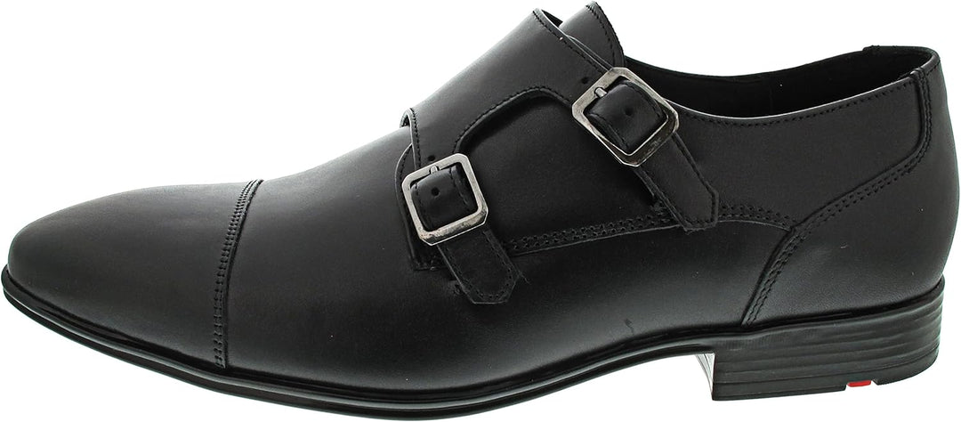 LLOYD Herren Slipper Mailand, Männer Businessschuhe,lose Einlage,Normalweit 43 EU Schwarz, 43 EU Sch