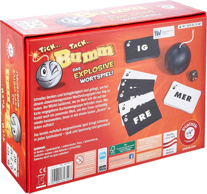 Piatnik 6475 Tick Tack Bumm Gross, Gross