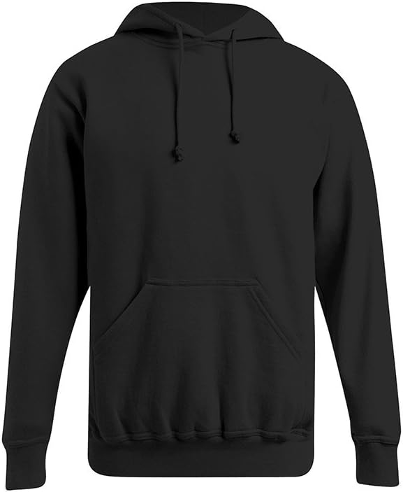 Basic Hoodie 80-20 Herren, Schwarz, XXL