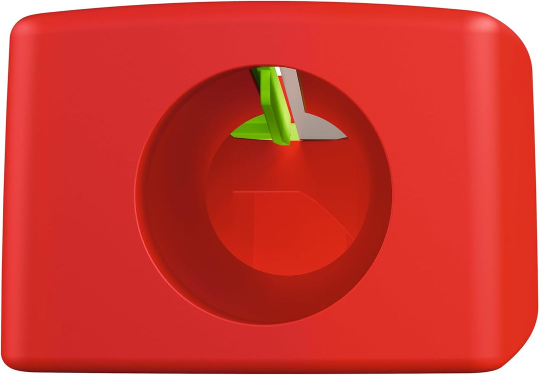 STABILO woody 3 in 1 Spitzer - für extradicke Stifte - 12er Pack - grün/rot, rot/grün, 12er Pack