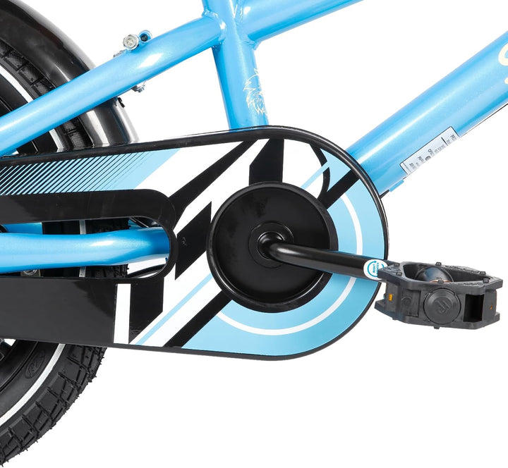 STITCH Kinderfahrrad für 3-9 Jahre Mädchen & Jungen, 14/16/18 Zoll Kinderfahrrad mit Stabilisatoren